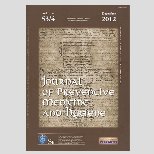 Journal of Preventive Medicine and Hygiene